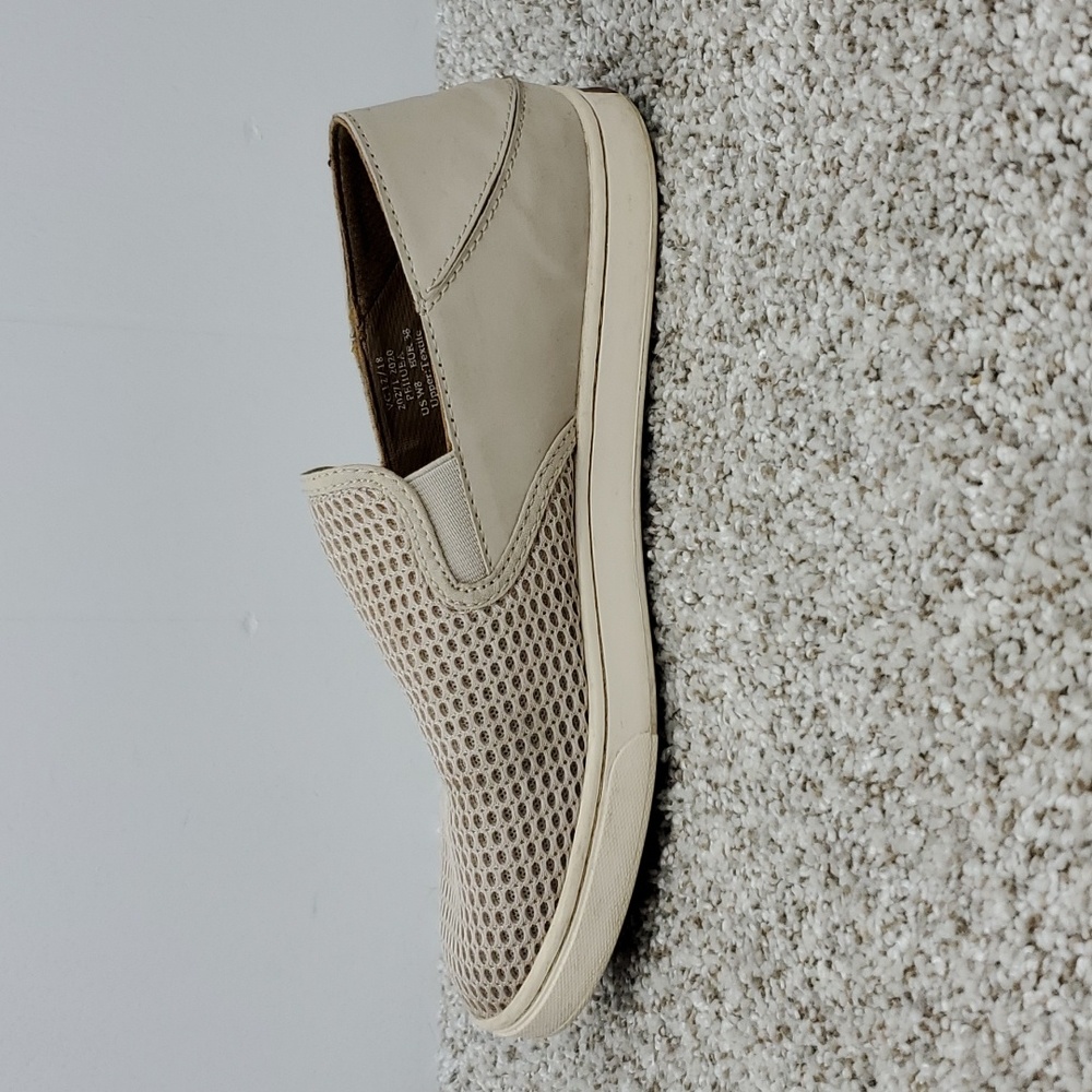 Olukai Pehuea Loafers Mesh Textile Upper Beige Slip On Casual Stretch Womens 8 - Picture 4 of 10